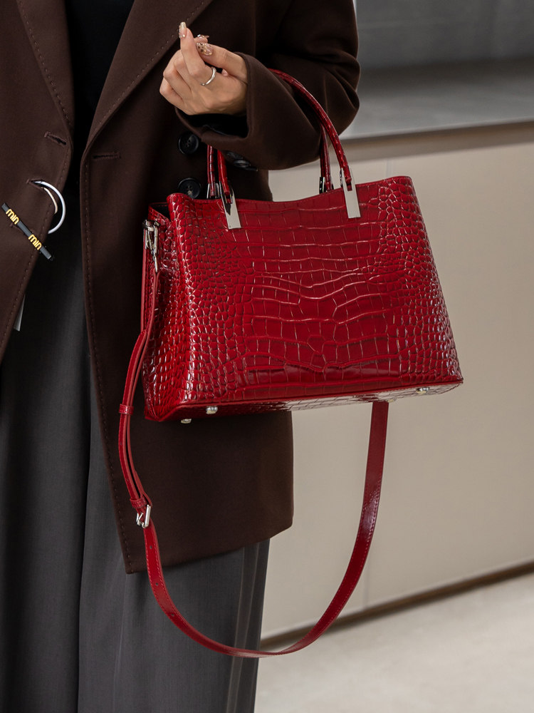 Leatherwork Designs - Borsa a mano Aidrani da donna